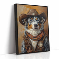 Australian Shepard Sheriff of the Painted Plains