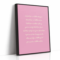 Bubblegum Lullaby in Cream Cursive