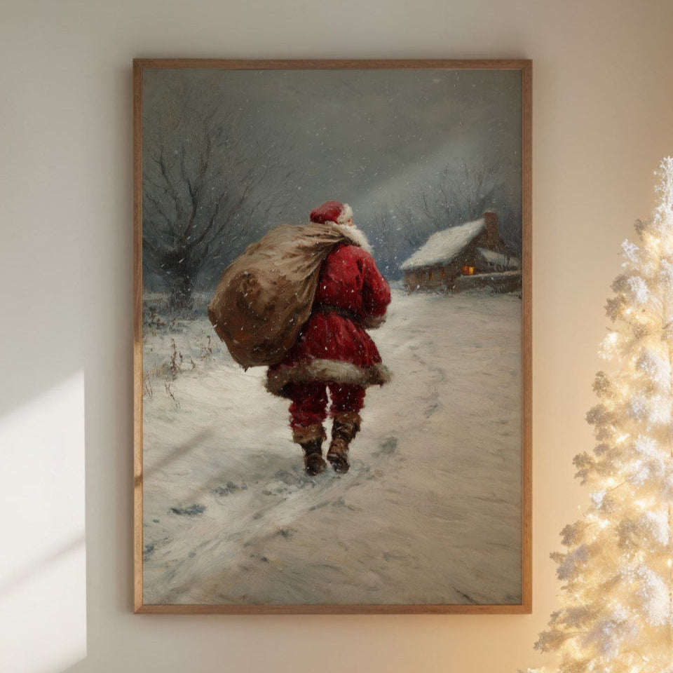 Snow Falls Soft On Christmas Eve