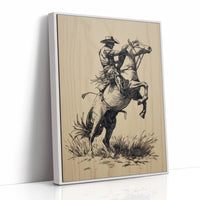 Dust Rises From Prairie Hooves