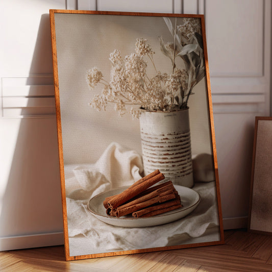 Cinnamon Sticks and Dried Blossoms