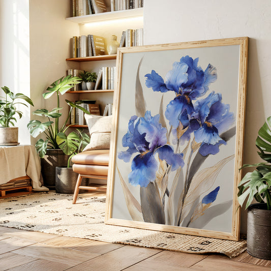 Beneath The Blue Petal Canopy