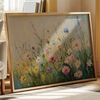 Summer Daisies Dance In Light