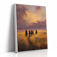 Riders Across Prairie Gold