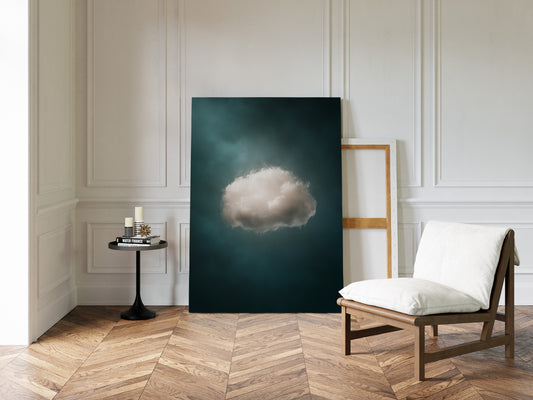 A Single Cloud in Emerald Light