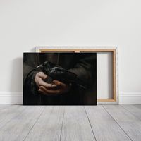 Raven's Trust In Human Hands