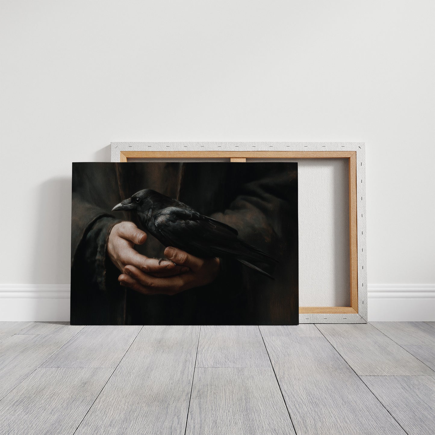 Raven's Trust In Human Hands