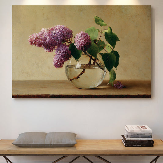 Lilacs Dance In Crystal Light
