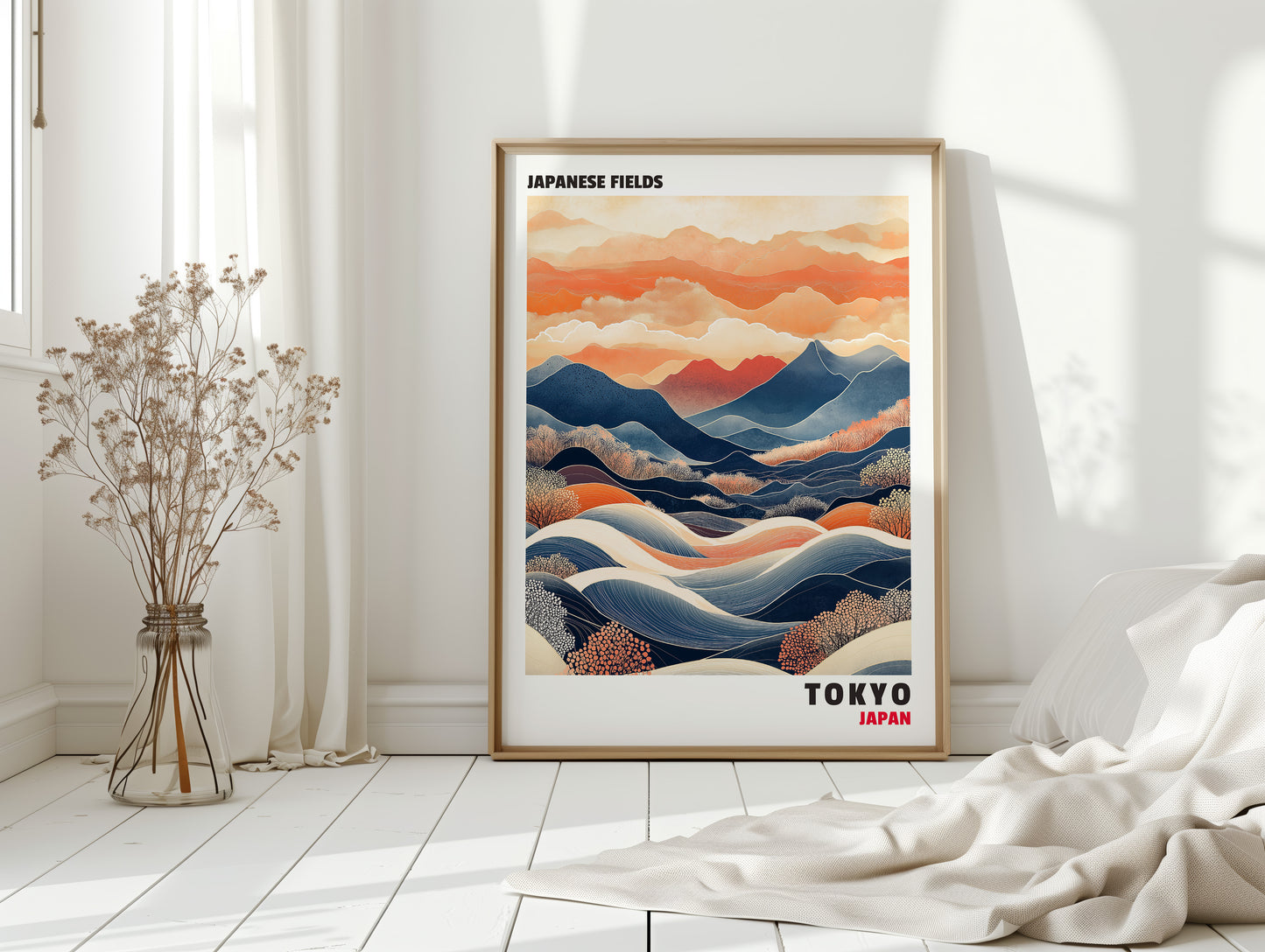 Japanese Fields – A Landscape in Motion