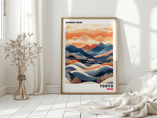 Japanese Fields – A Landscape in Motion