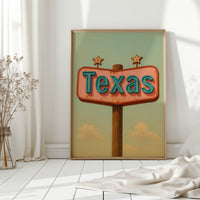 Texas Roadside – Where the Sky’s Bigger and the Signs Are Bolder