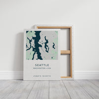 Seattle City Map Print