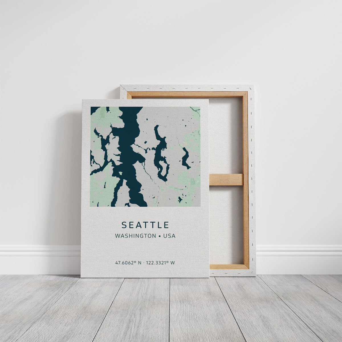 Seattle City Map Print