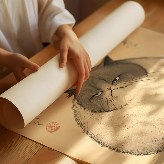 Grumpy Cat Meets Playful Mouse