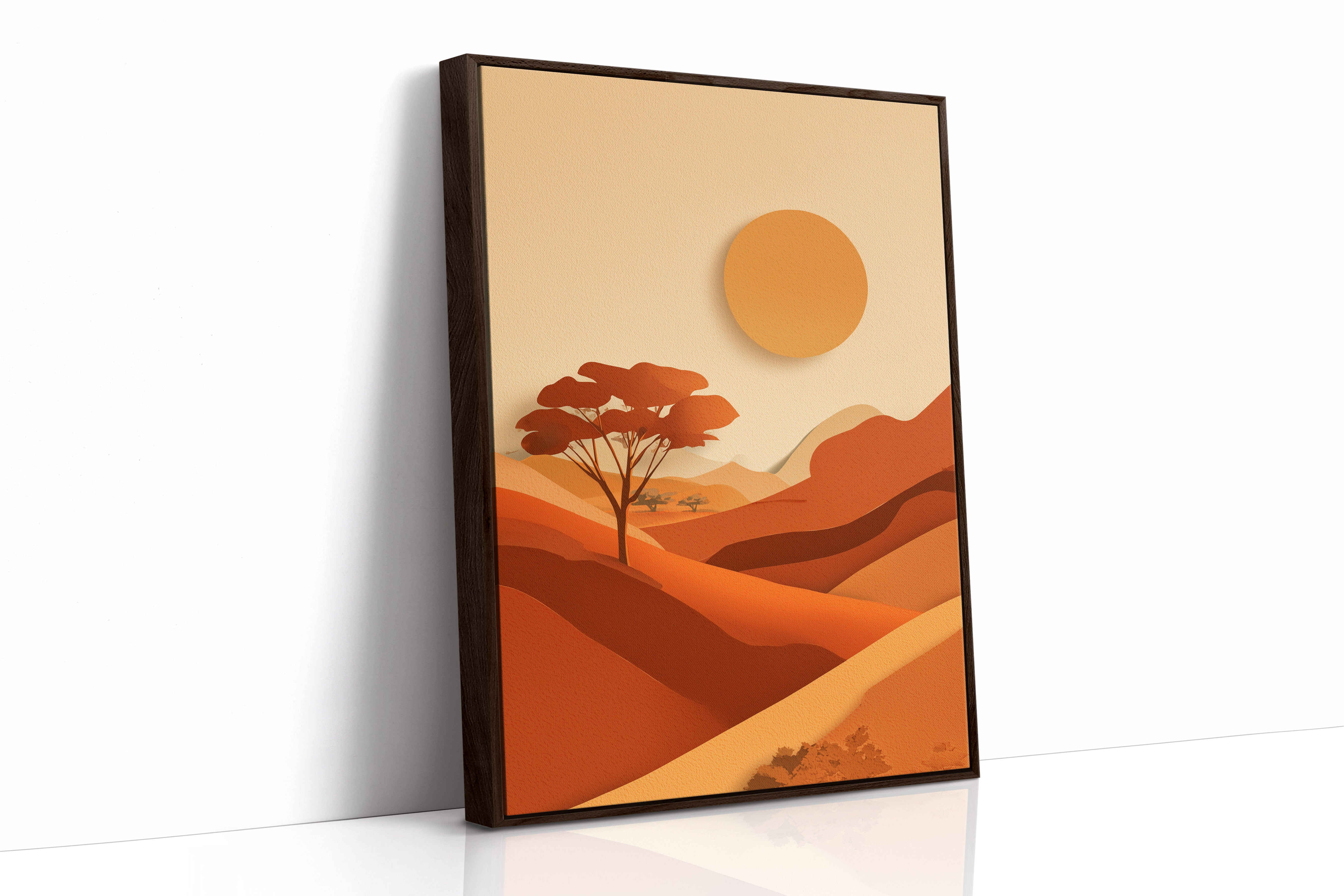 Echoes Beneath the Amber Sun