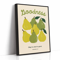 Goodness Beyond Com-Pear-Ison
