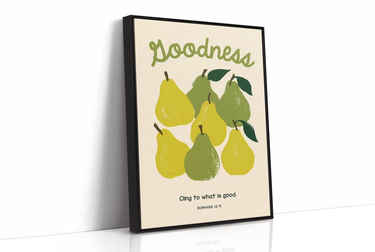 Goodness Beyond Com-Pear-Ison