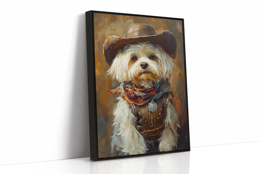 Havanese Western Outlaw