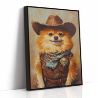 Pomeranian Wild West Deputy