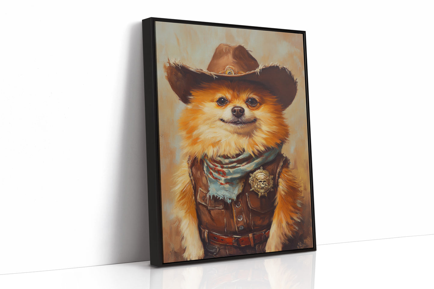 Pomeranian Wild West Deputy