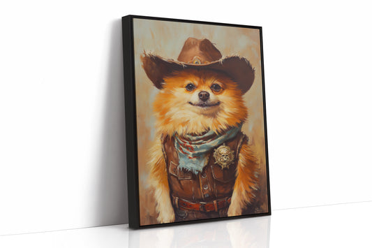 Pomeranian Wild West Deputy