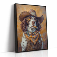 English Springer Spaniel Cowboy Sheriff