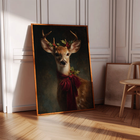 Regal Stag of Wintertide