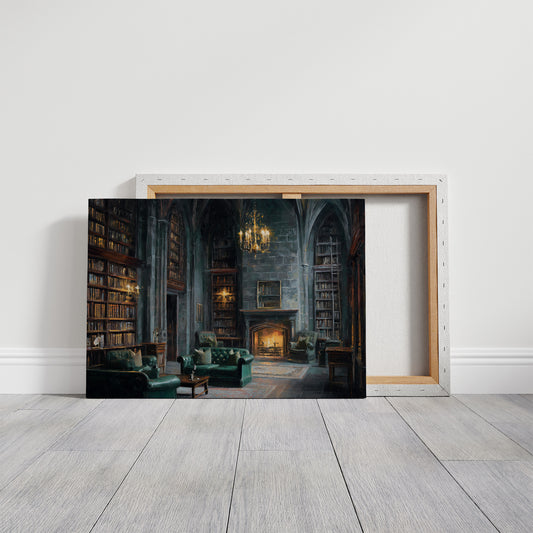 Fireside Scholars Await Evening Tales