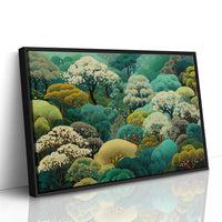 Forest Waves Dance In Emerald Light