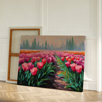 Path Through Petal-Laden Dreams