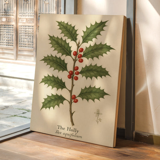 The Holly Botanical Art Print
