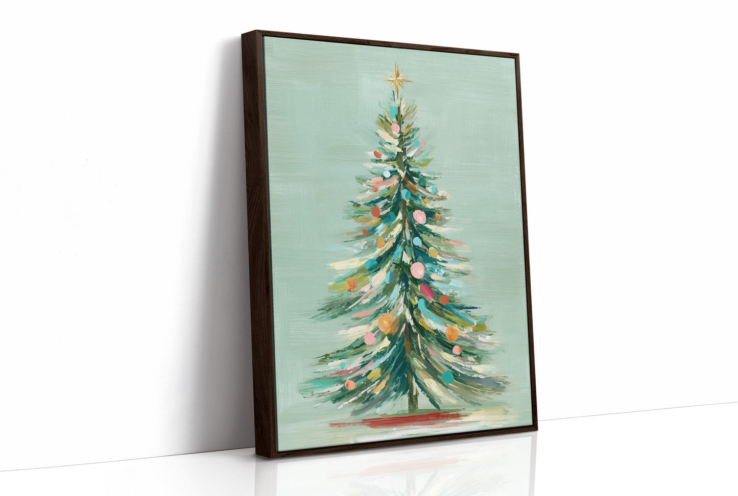 Pastel Evergreen: A Holiday Symphony