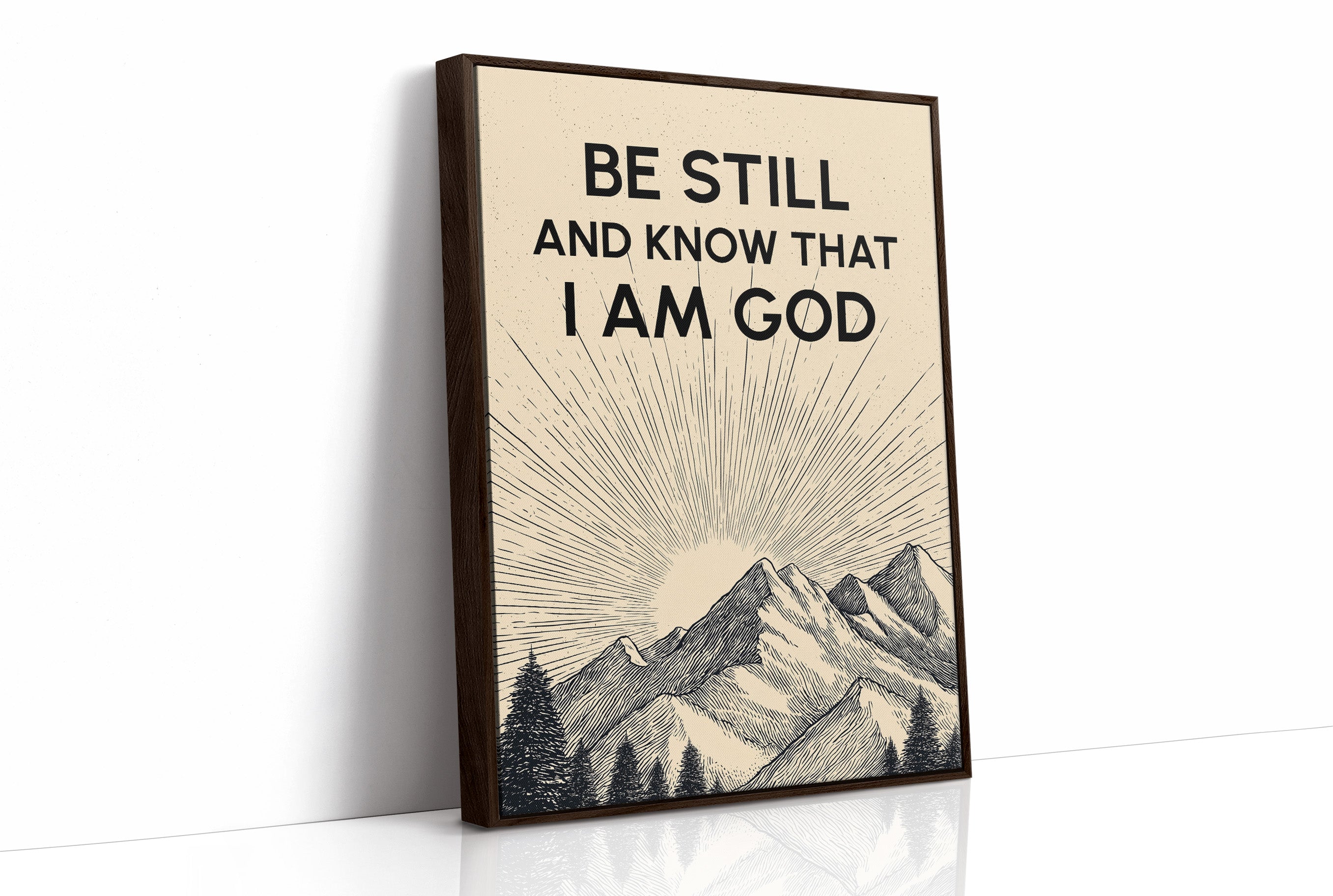 Be Still Mountain Sunrise
