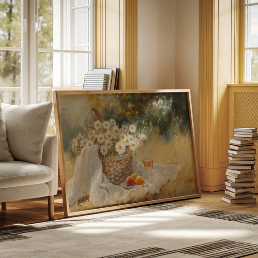 Summer Daisies And Golden Hours