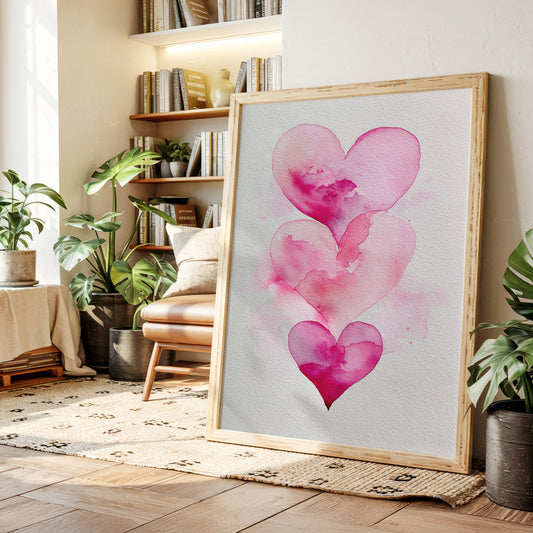 Hearts Unfold in Blush