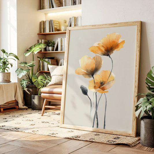 Golden Petals in Soft Light