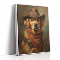 Frontier Paws With Cowboy Spirit