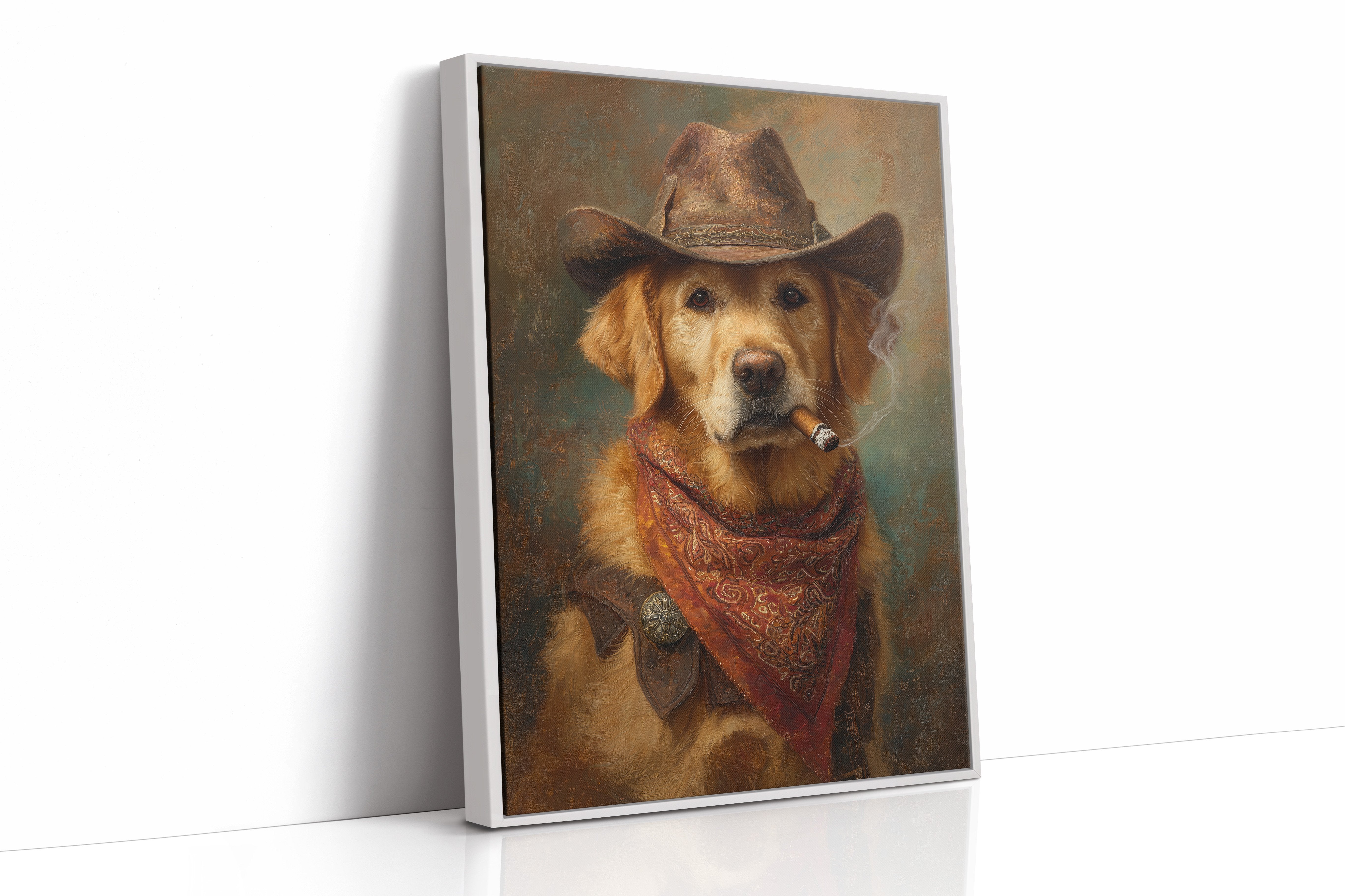 Frontier Paws With Cowboy Spirit