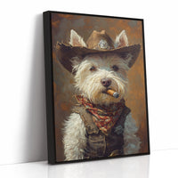 West Highland White Terrier Gunslinger