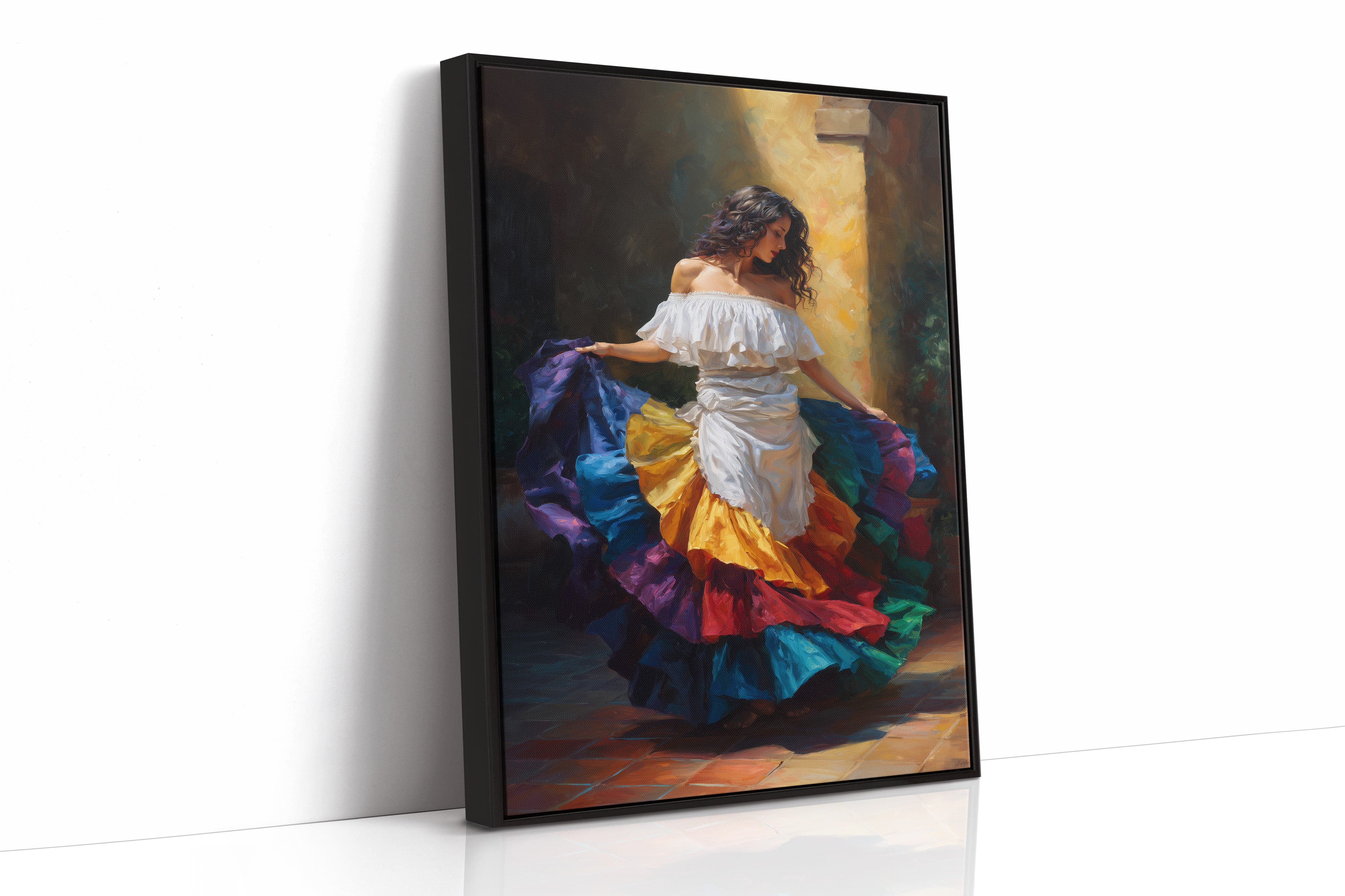 Rainbow Skirts Dance Spanish Sunlight