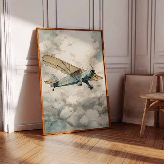 Chasing Horizons in Vintage Blue