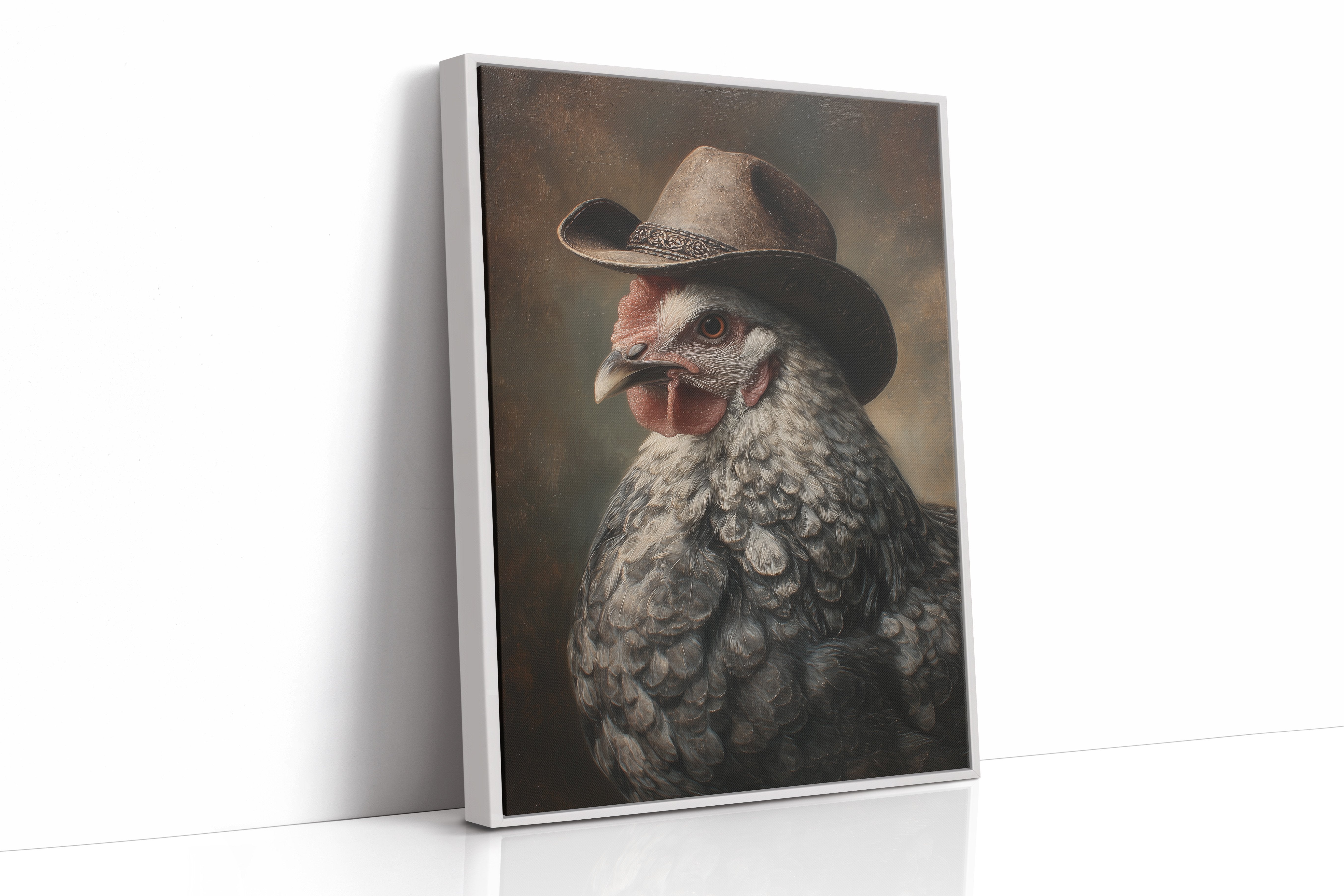 Barnyard Baron In Portrait Pose