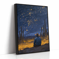 Saguaros Dance Under Desert Stars