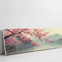 Cherry Blossoms Over Quiet Waters