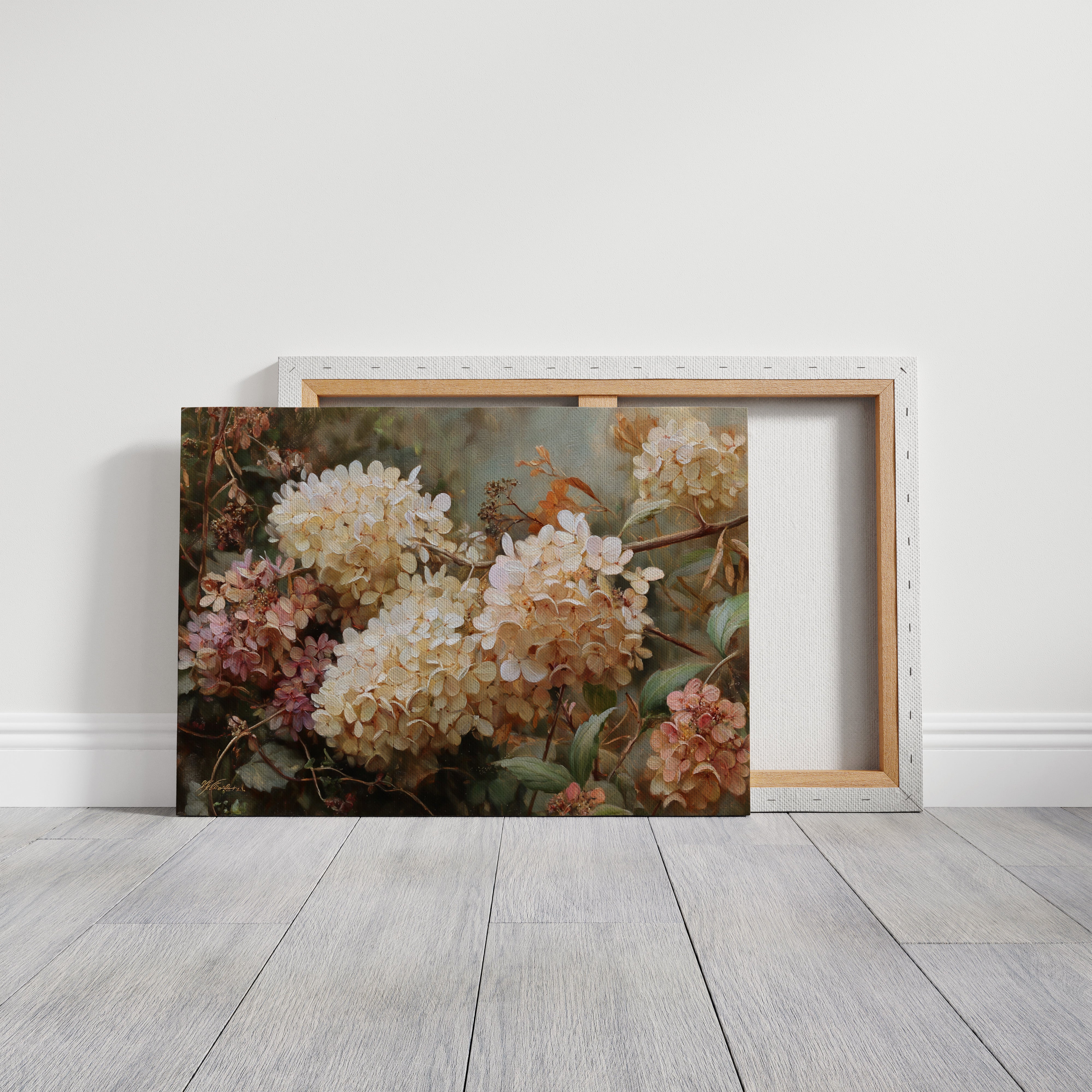 Autumn Hydrangeas Paint October's Symphony