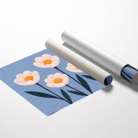 Sunlight Blooms in a Blue Sky