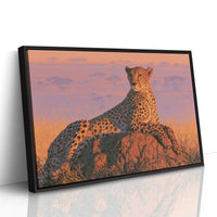 Cheetah, Termite Mound Perch