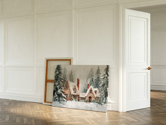 Nestled Beneath Winter's Gaze