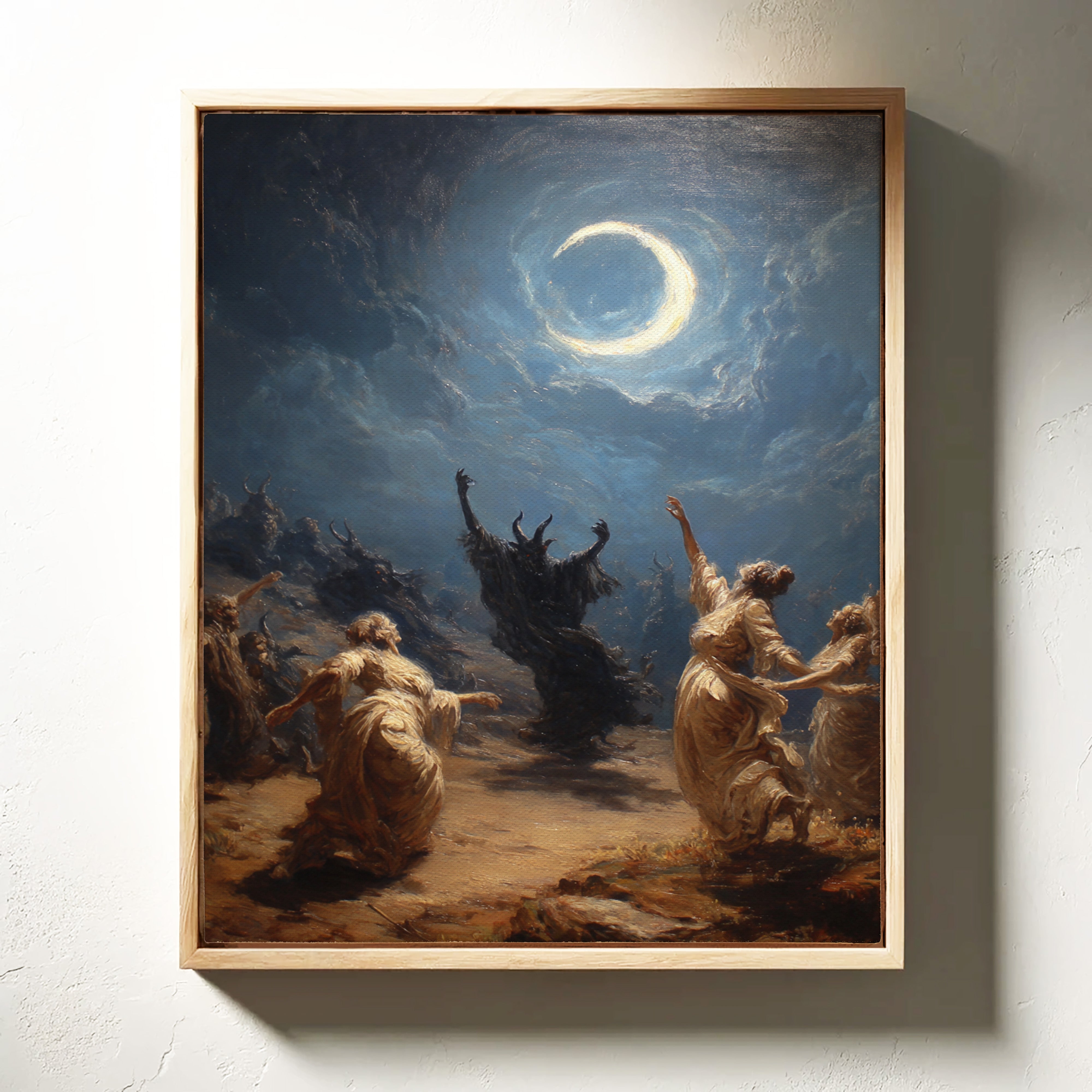 Beneath the Moonlit Embrace