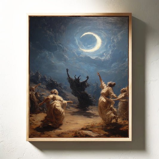 Beneath the Moonlit Embrace